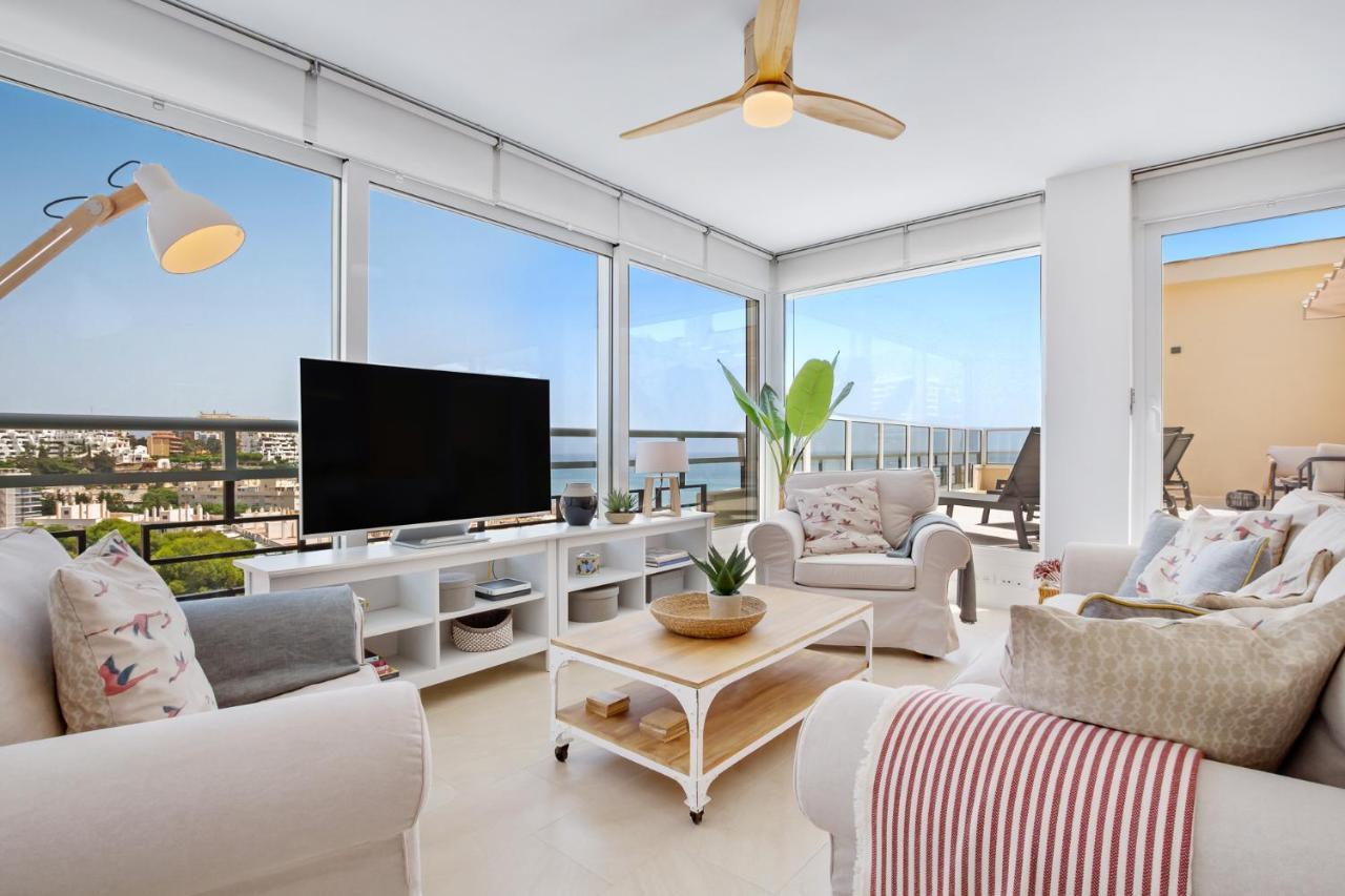 Crystalline View'S Of Carihuela - 3 Bedrooms Penthouse Torremolinos Esterno foto