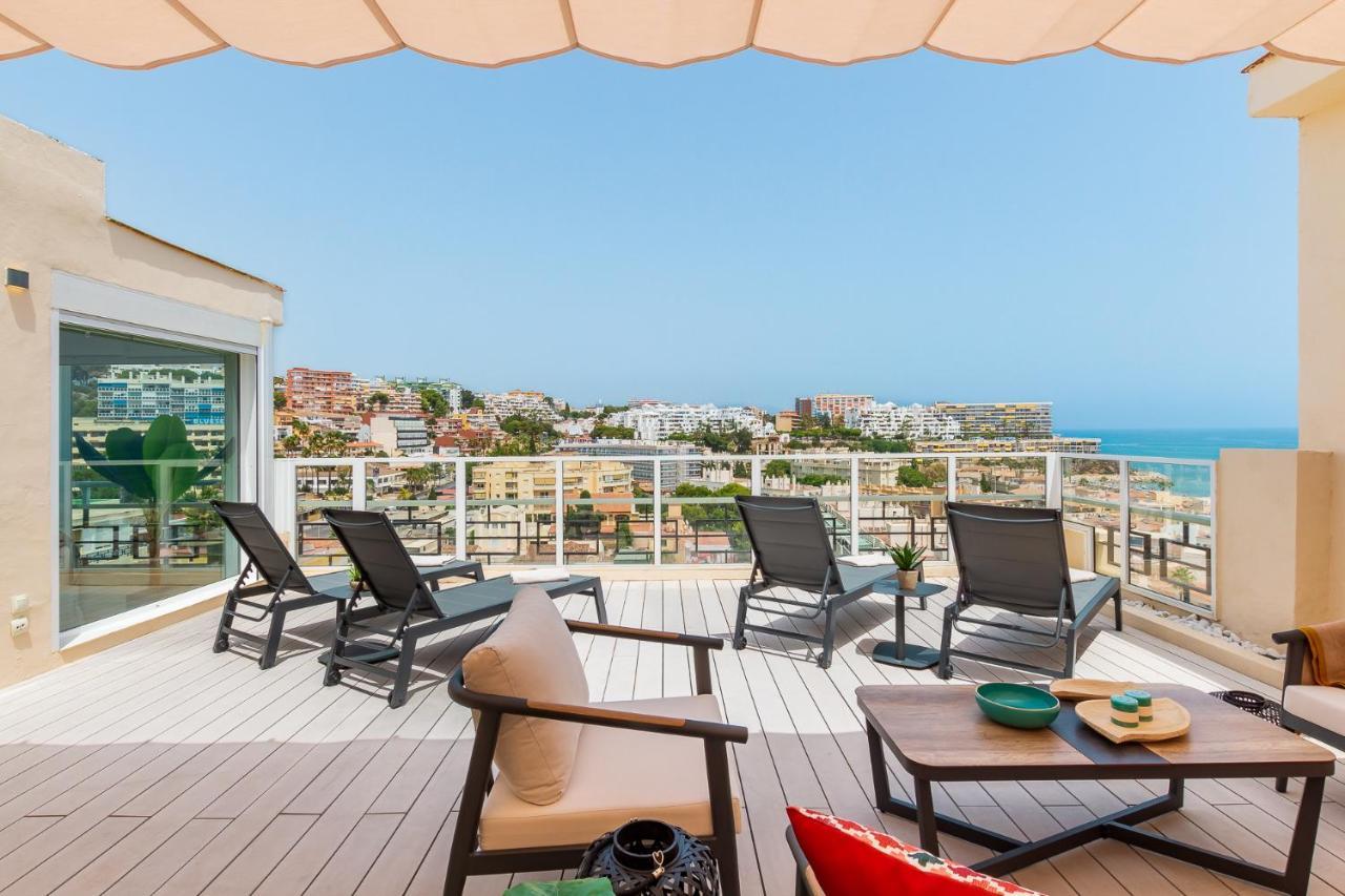 Crystalline View'S Of Carihuela - 3 Bedrooms Penthouse Torremolinos Esterno foto